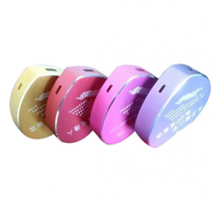 Low Price Beautiful Color Heart Shape Mobile Power Bank Char