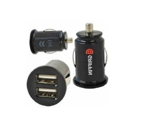 Wholesale Good Price Mini Bullet Dual USB 2 Port Car Charger Adaptor for iPhone5 3G S 4 4G iPod Touch