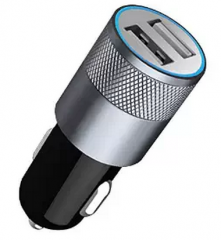 Good Price Portable Car Charger with dual USB Ports and MFI 