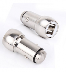 Car Charger Dual Port USB Cigarette Charger with Escape Emer
