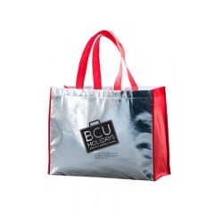 Wholesale Eco-friendly Reusable Nonwoven with Lamination Shopping Bag