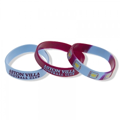 Fashion & Light Silicone Wristband with Custom Pattern and Logo