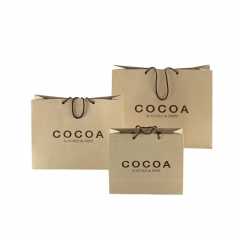 Custom Printed Paper Bag for Clothing Store, Custom Paper take out Bags