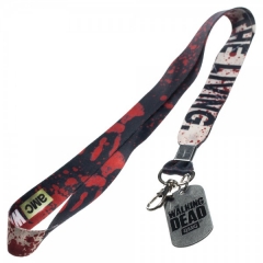 Fluorescence Band with Wholesale Promotional  Metal Lanyard 