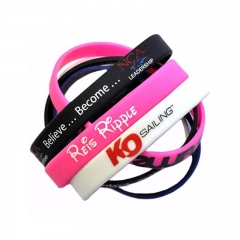 New Online Wholesale Promotional Silicone Wristbands