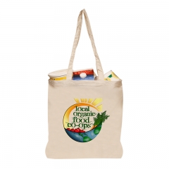High Quality Natural Cotton Canvas Handle Tote Bags
