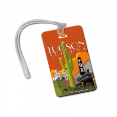 100% Eco-friendly Factory Direct Wholesale Silicone/PVC Luggage Tag