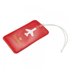 Simple and Convenient PVC Luggage Tag in colorful