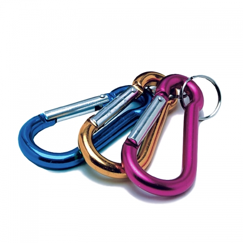 High Quality Wholesale Carabiner with Keyring