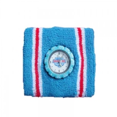 Wholesale Fashion Cotton Sweatband with Watch