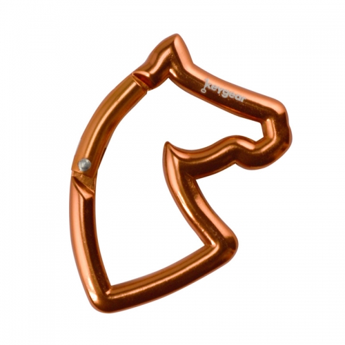 Horse Head Shape Metal Carabiner can be Customized