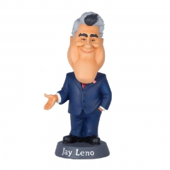 High Quality Customized Jay Leno Resin Bobble Head Dolls