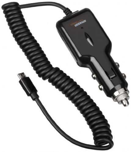 High Quality Good Price 5V 1A Power Auto Car Charger with Coiled Spring Cable