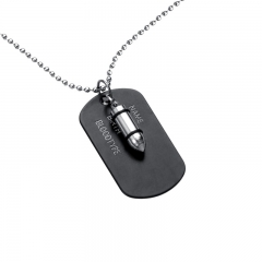 High Quality Wholesale Dog Tag with Bullet