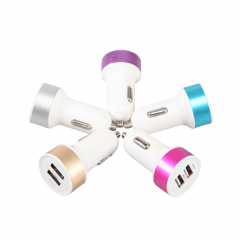 High Quality Good Price Car Charger Adaptor Bullet Dual Mini