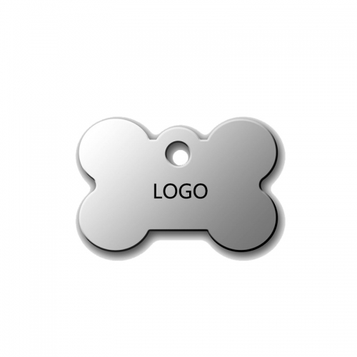 Custom Titanium Steel Dog Tag /Bone Shape Dog tag