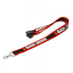 High Quality Conference Gift Custom Double Hooks Lanyard