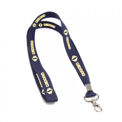 Wholesale Customized  Polyester Lanyard with Letter Printing