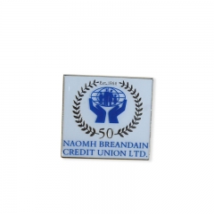 Promotional customized label pin US Flag badge
