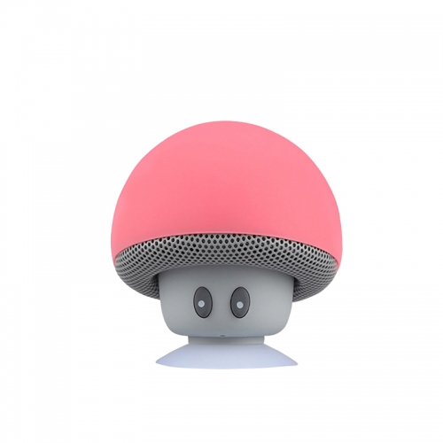 2016 Mini Bluetooth Speaker Mushroom Style with Mic Suction Cup Stereo Subwoofer Bluetooth speaker Mini Portable