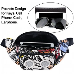 Fanny Pack Speakers ,waist bag with Bluetooth speaker inside