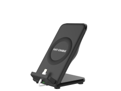 New arrival fast charging stand wireless charger with rear f