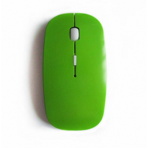 Custom Logo Professional PC Laptop Computer Wireless Mouse Without Battery
